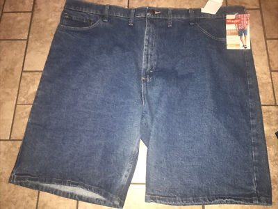 NEW Wrangler Mens Premium Relaxed Fit Denim Jean Shorts SIZE 46