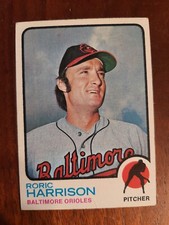 1973 Topps Roric Harrison Blank Back