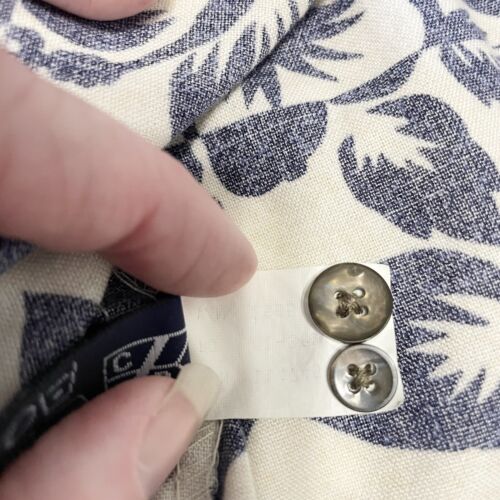 Cutter and Buck Men's size Large Hawaiian Button Up Short sleeve shirt floral - Picture 7 of 9