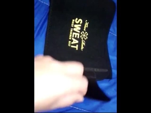 Women Waist Trainer Cincher Exercise Belt Body Shaper Neoprene Sauna Sweat Bands - Video 1 of 1