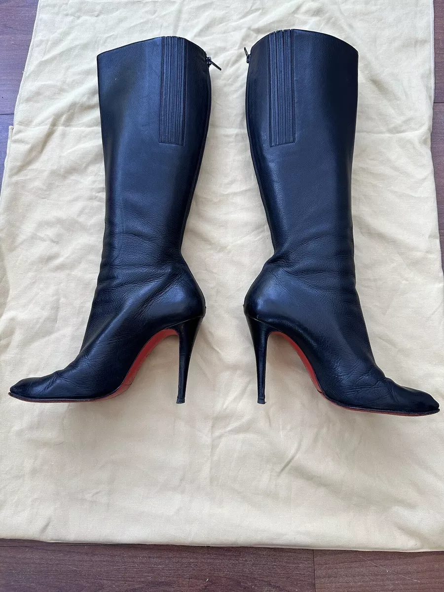 Christian louboutin cheap high boots