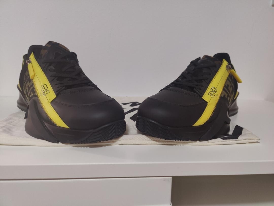 Fendi Flow Logo Low Top Sneaker | eBay