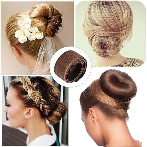 Magic French Twist Magic Hair Bun Maker Hair Tie Elastic