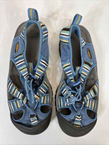 KEEN Newport Blue Women Sz 7.5 Hiking Water Shoes Sandals Ex Condition - Picture 4 of 6