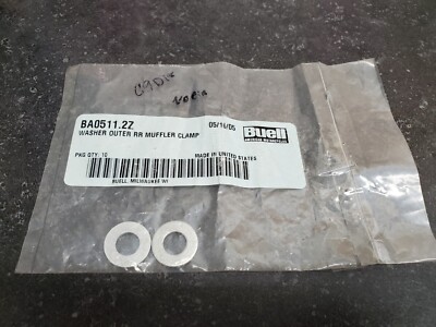 BUELL  WASHER OUTER RR MUFFLER CLAMP BA0511.2Z