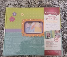 American Girl Creative Photo Album Keepsake Scrapbook Crafts Retired