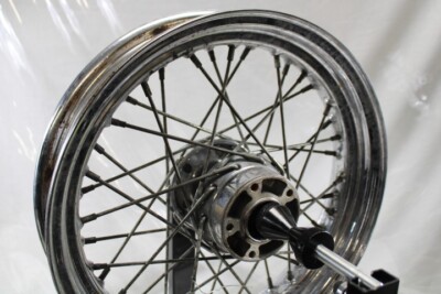 OEM Harley Davidson Front Spoke 16  X 3  Dual Hub No Bearings