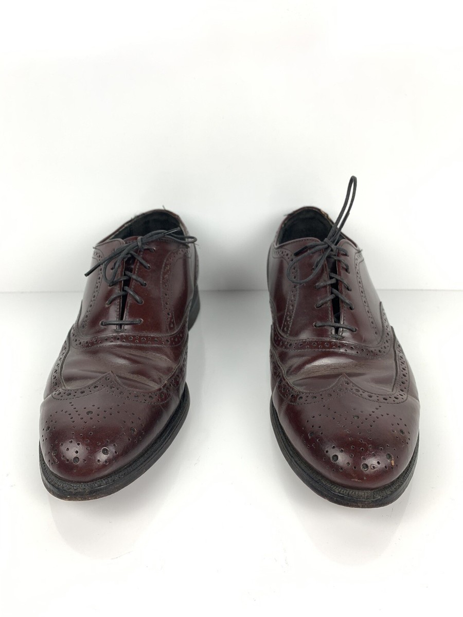 STAFFORD COMFORT PLUS OXFORDS...SIZE 13 STAFFORD Comfort Plus Mens 9.5 D Leather Wing Tip Oxford  main image 3