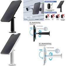 New 4W Solar Panel Charging for Arlo Essential Spotlight / XL Spotlight