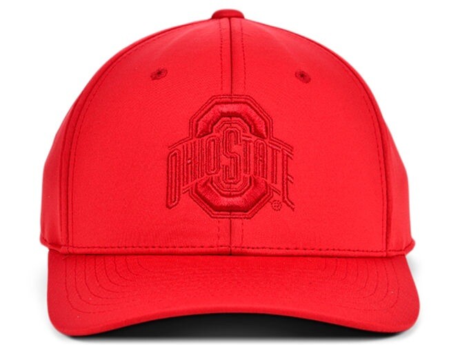 The Ohio State Hat OSU BUCKEYES Football Red Out Fitted M/L 