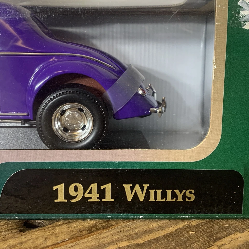 1941 Willy Coupe Die Cast Metal Deluxe Edition Scale 1:18 “New Unopened Box” - Image 4 of 4
