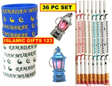 Ramadan Pencils Favor(36 PK)Ramadan Wristband Lantern Islamic Gift Ramadan decor