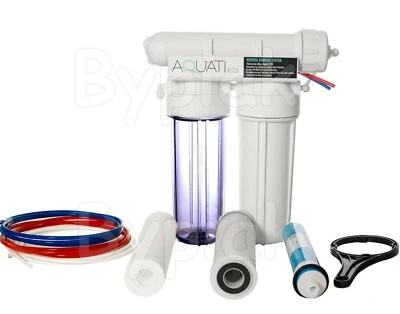 AQUATI 3 Stage RO Reverse Osmosis Water Filter Tropical Marine Aquarium 50/75/100/150G