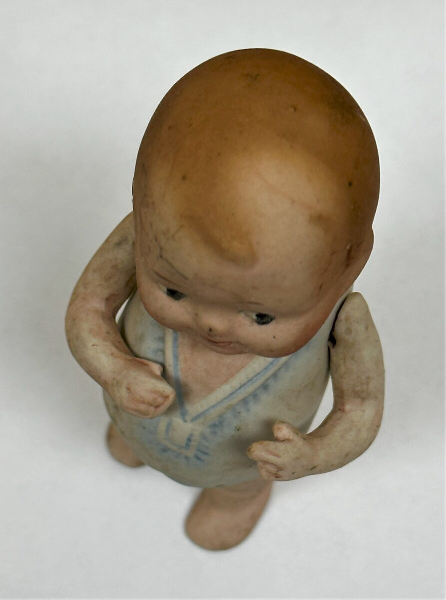 Antique 4 NIPPON Baby Bud All Bisque Doll