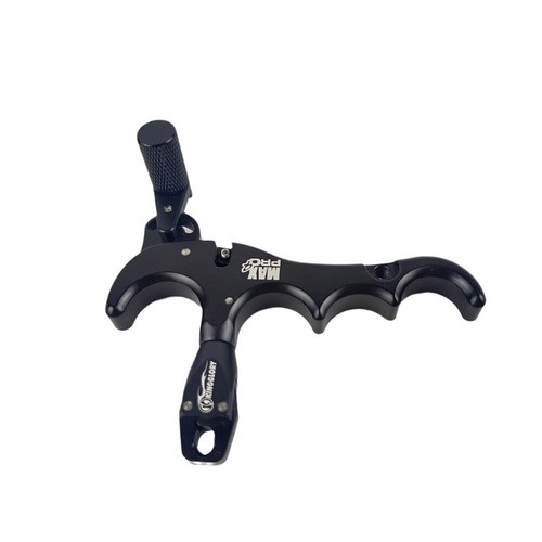 3 Or 4 Finger 360° Compound Bow Release Aids Grip Thumb Caliper Trigger Alloy. - Picture 8 of 19