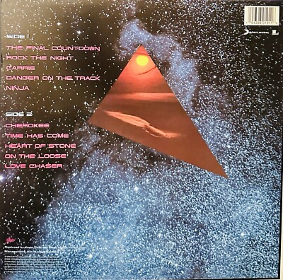 Europe - The Final Countdown - Purple Colored Vinyl LP Record