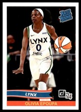 Olivia Epoupa Rated Rookie Retro #RRR-13 2024-25 Panini Instant WNBA Basketball