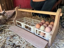 Chicken Coop Outdoor Wooden Backyard 2-Story Hen House Chicken Run Poultry T1