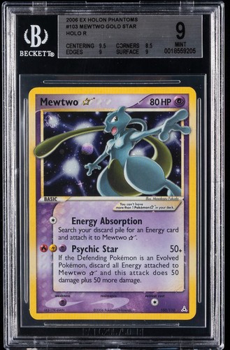 Mewtwo ★ graded BGS 9 for sale on eBay
