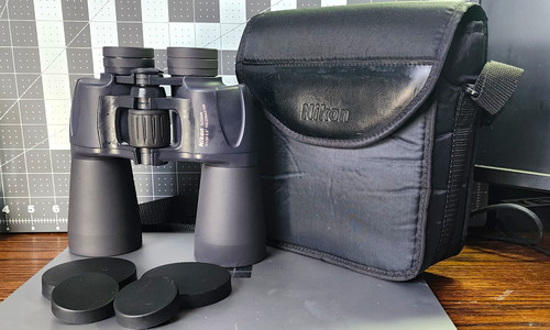 Nikon Action Fieldmaster 12x50 5.5° Porro Binoculars Multi-Coated w/ Case