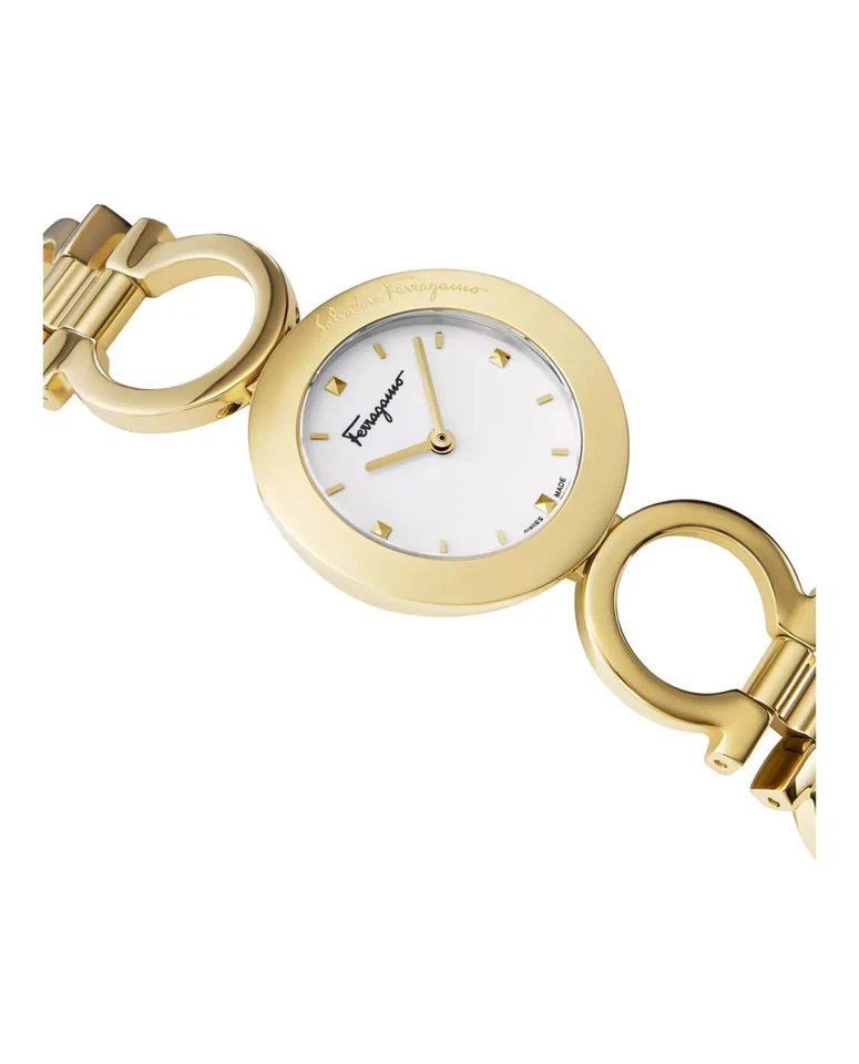 Salvatore Ferragamo Gancino Women's Gold Tone Watch - SFYA00321 ($1195 MSRP) - image 2 of 4