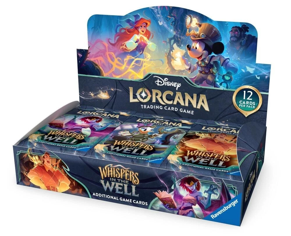 Ravensburger Disney Lorcana TCG Collectible Card Game Sealed Boxes
