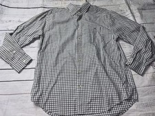 Camicia Murray Vineyard Vines uomo L grigio bianco Gingham vestibilità classica manica lunga