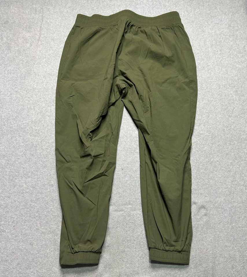 Pantalones Jogger Merrell Hayes Para Mujer XL Verde Pierna Cónica Elastizados Bolsillo con Cremallera Foto 2 de 4