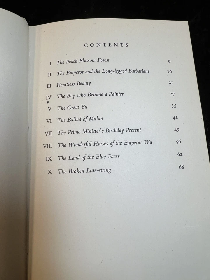 Vintage Chinese Folklore 'The Peach Blossom Forest and Other Chinese Legends' HC - Image 2 of 4