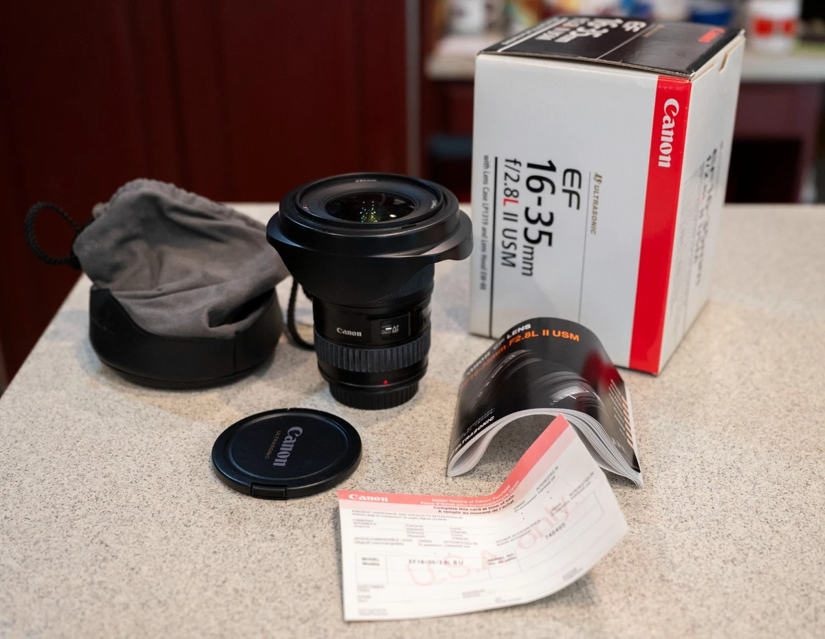 Canon EF f/2.8 Camera Lenses 16-35mm Focal for sale | eBay