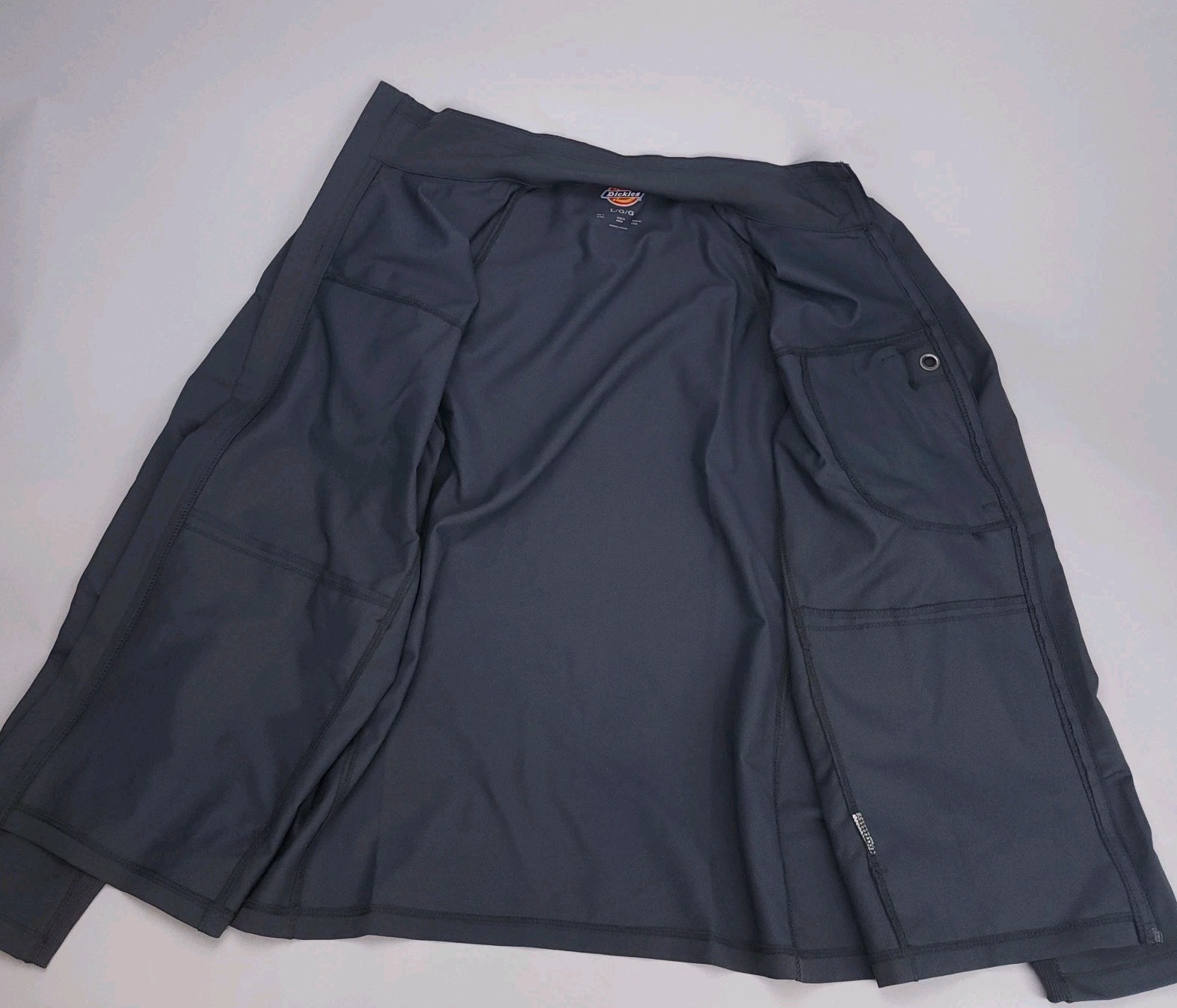 Dickies Gray Packable Windbreaker Jacket Men Larg… - image 6