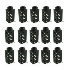 100 StüCk 3,5Mm Buchse Audio Anschluss 4 Pin DIP KopfhöRer Buchse Anschluss8281