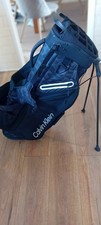 Calvin Klein Black Golf Stand Bag EXCELLENT 