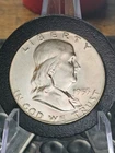 1955 P BEN FRANKLIN 90% SILVER HALF DOLLAR Uncirculated In Set Case