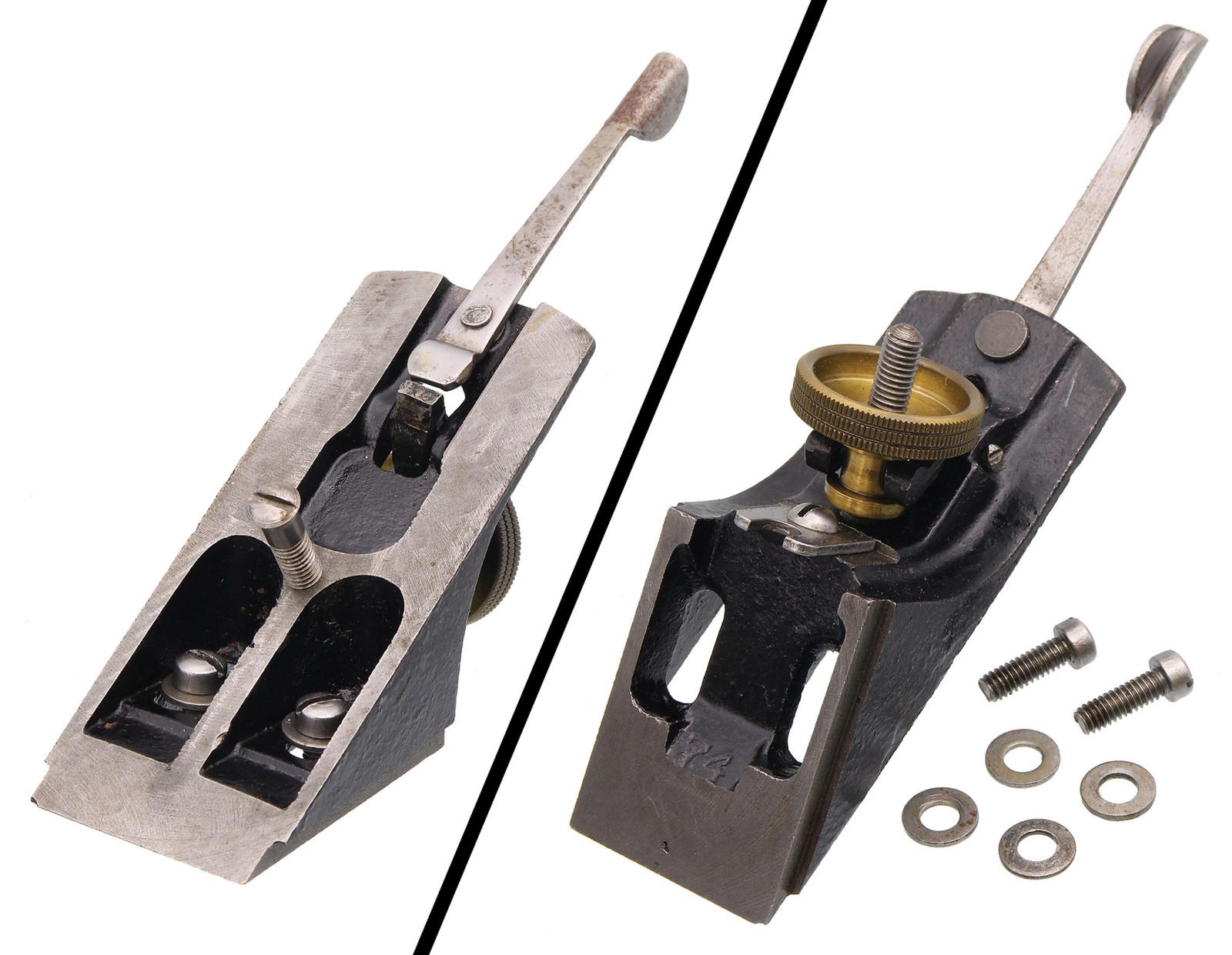 Orig. Frog Mechanism for V. & B. No. 903 Smooth Plane - w/ Screws - mjdtoolparts