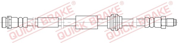 Quick Brake Bremsschlauch 32.837 FüR Kuga Ford 1 VAN Tdci 4X4-image