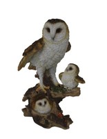 Figur Eule Polyresin 30,5 X 14 X 24,5 Cm Braun Dekofigur