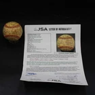 Joe DiMaggio/Lefty Gomez +28 Signed Rawlings OAL Baseball Auto JSA ZJ23249
