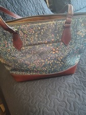 Large Women's Canvas Crossbody Tote Bag Handbag for Work