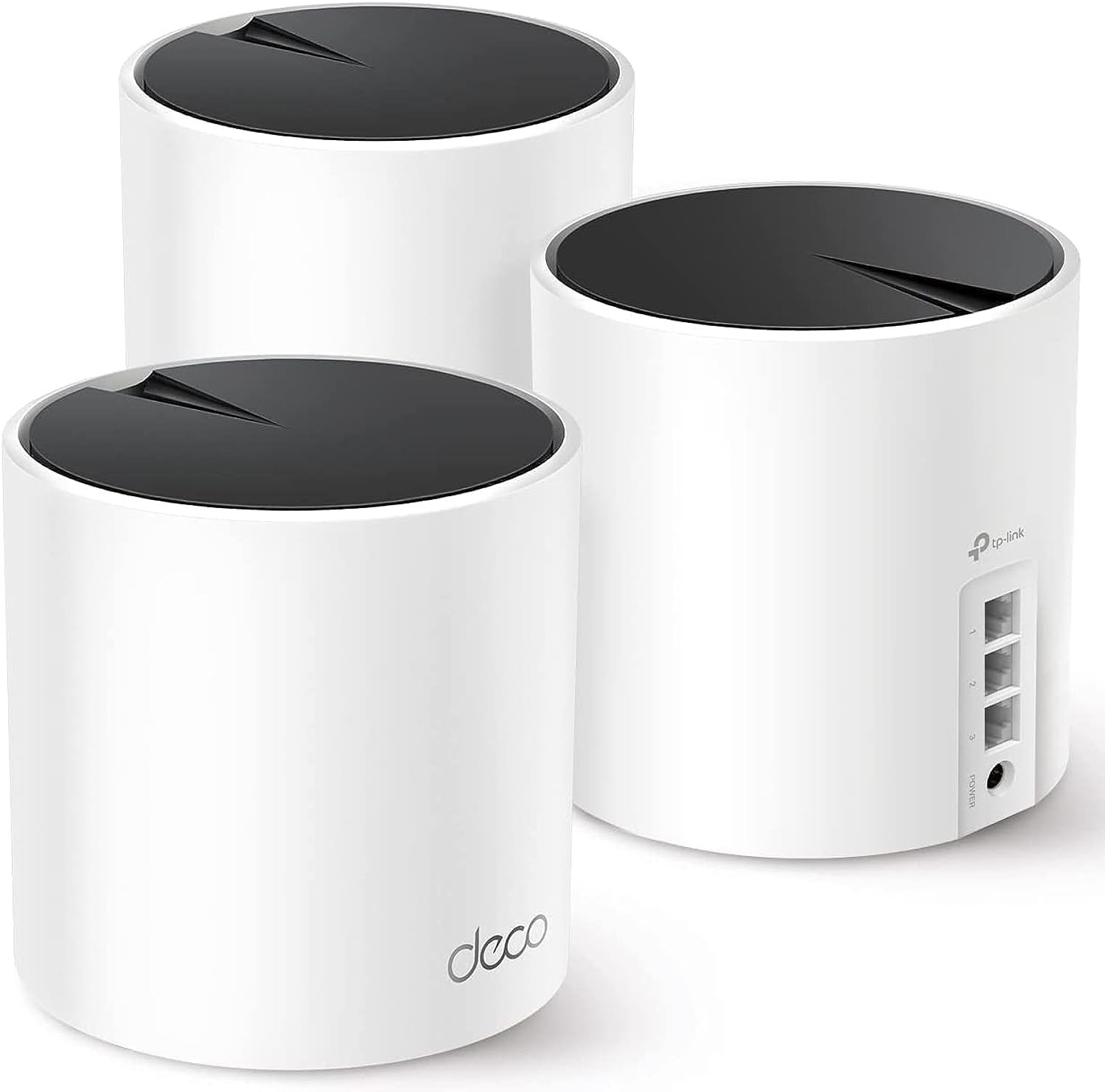 TP-Link Deco X55 AX3000 Mesh Wi-Fi 6 System, Covers 6500 Sq. Ft. - 3 Pack 9K