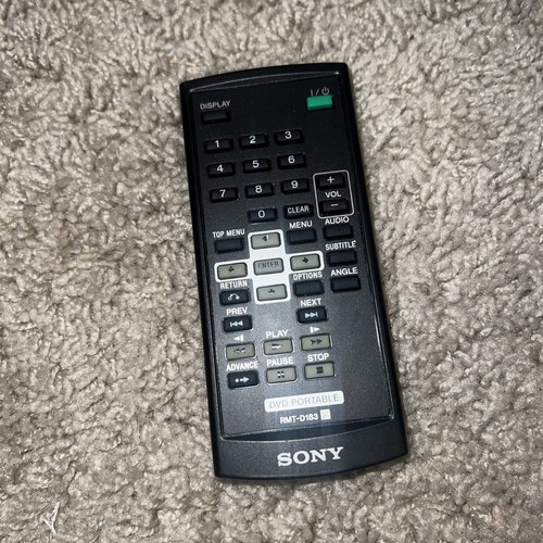 SONY RMT-D183 Portable DVD Player Remote DVP-FX811K DVP-FX820 OEM Tested