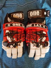Lacrosse Handschuhe MASSANFERTIGUNG für BOX (Superior Padding + Wrist Guards) (NLL) NEU