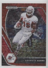 2021 Panini Prizm Draft Picks Red Circles Prizm Davante Adams #49 08ee