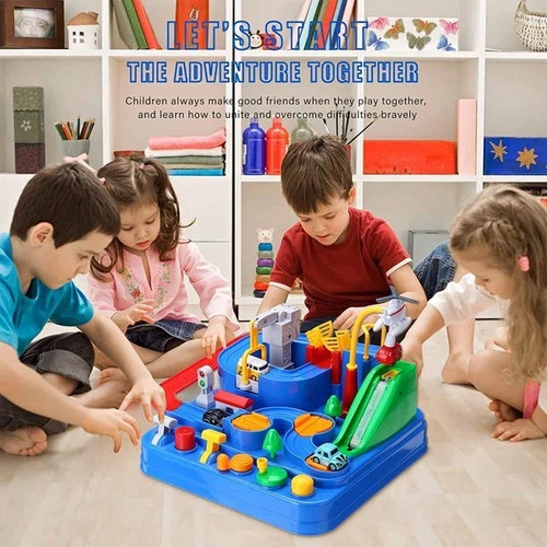 Autorennbahn für Kinder von 4-8 Jahren, Kinderauto Spielzeug für 3 jährige Jungen, Rennbahn - Bild 3 von 6