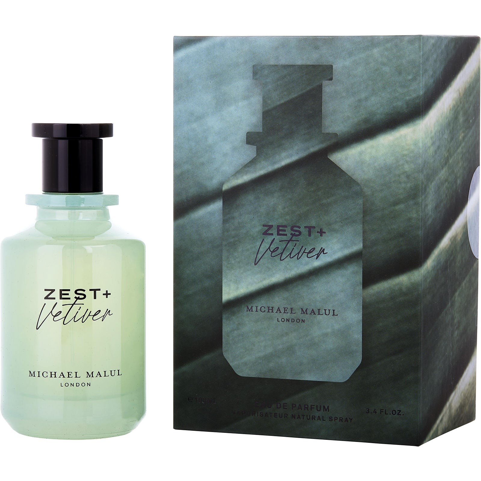 Zest + Vetiver Eau De Parfum Spray by Michael Malul 100ml/3.4oz