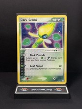 Pokémon Hidden Legends Holo Rare Dark Celebi #4 MP