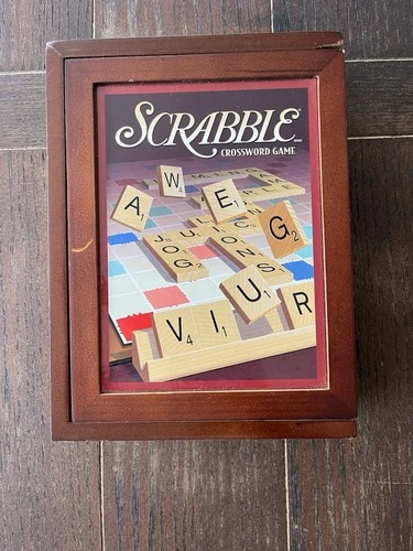 Scrabble - Hasbro 2009 Wooden Box Vintage Game Collection Edition - Complete