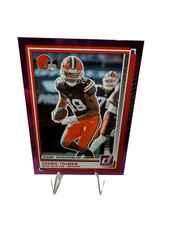 Cedric Tillman 2025 Panini Donruss Season Stat Line Purple /500 #78 Browns