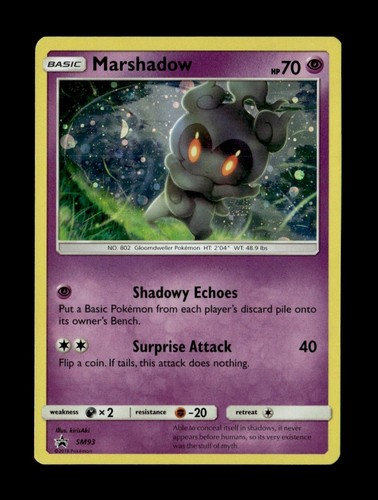 Marshadow SM93 SM Promos Promo Holo Pokemon TCG NM