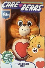 Care Bears Tenderheart Bear Plush The Denim Collection 2024 Eco Friendly NEW